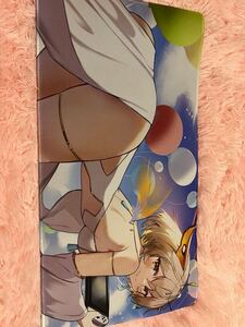 二次元おっぱい少女プレイマット、おっぱい、少女、二次元