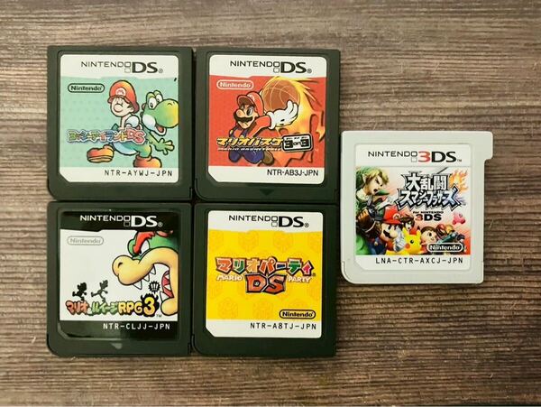 【3DS】大乱闘スマッシュブラザーズ ほか ソフト5本セット(ソフトのみ)