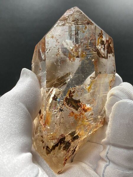 【秘蔵品】ネパール ガネッシュヒマール産 ヒマラヤ水晶 約239g 0418