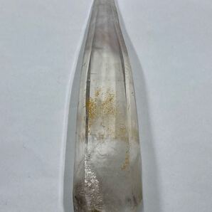 【希少】ネパール ガネッシュヒマール産 かなりほんのり アメジスト 磨きなし ポイント 約83g 0418