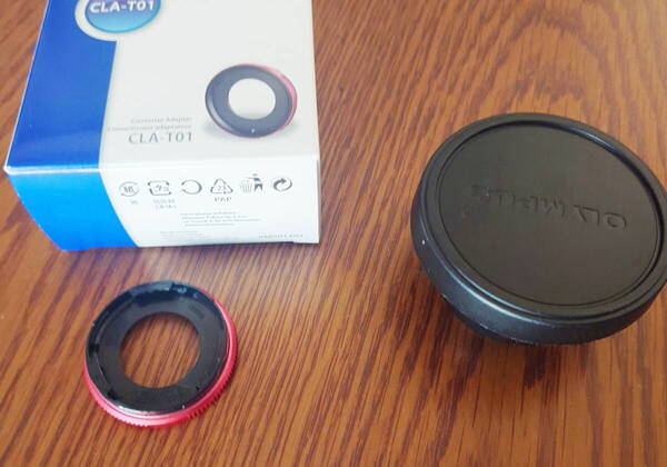 フィッシュアイコンバーター FCON-T01 コンバーターアダプターCLA-T01 オリンパス