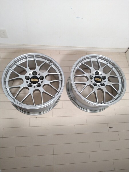 ①BBS鍛造 RG-R RG794 18×8.5j +30 PCD120×2本 送料無料