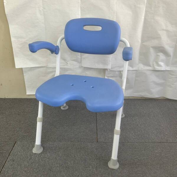 【中古】シャワーチェア シャワーベンチ お風呂いす ユクリア ワイドSP U型おりたたみN PN-L41621 介護 お世話 パナソニック