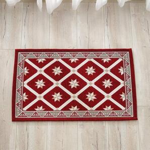 玄関マット カーペット 屋内 ドアマット おしゃれ 赤 - 50 * 80 cm