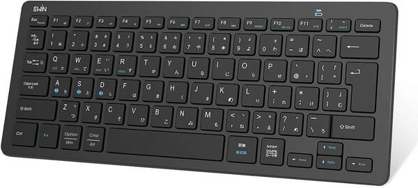 Ewin キーボード ワイヤレス bluetooth 小型 キーボード JIS基