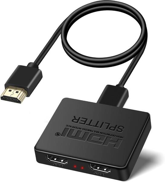 【EDID安定版】avedio links HDMI 分配器 1入力2出力 4k