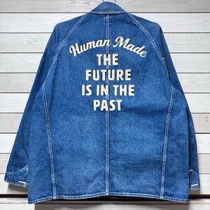 SIZE XL HUMAN MADE DENIM COVERALL ヒューマンメイド デニム カバーオール 刺繍