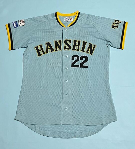 送料無料 即決 阪神タイガース 藤川球児投手ユニフォーム 1979-1983ビジター復刻モデル Lサイズ