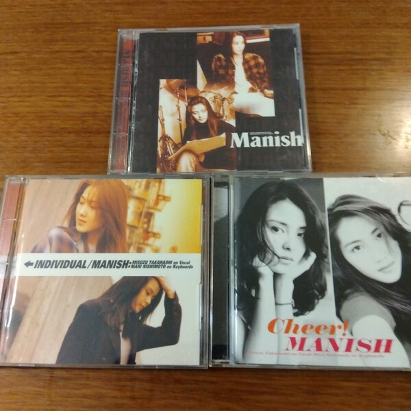 送料無料 【CD】マニッシュ MANISH CD MANISH / INDIVIDUAL / Cheer! 全オリジナルアルバム 3枚セット