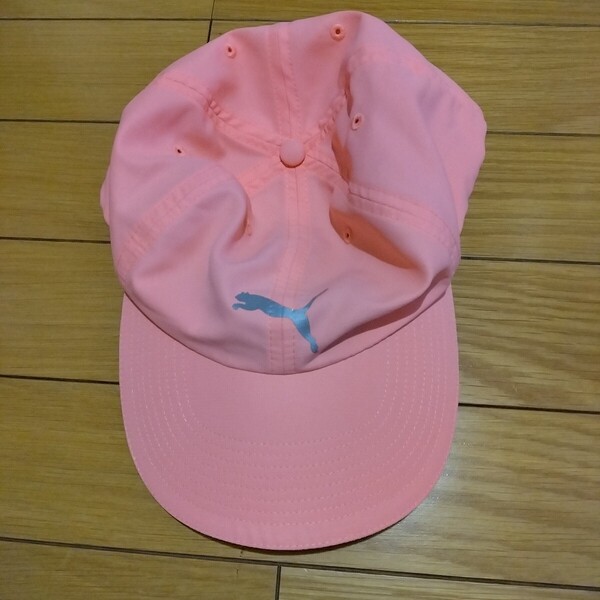 【美品】PUMA プーマ ランニングキャップ♪ 57~60センチ