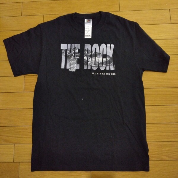 【新品タグ付】映画ザ・ロック The Rock 半袖Tシャツ メンズM ブラック