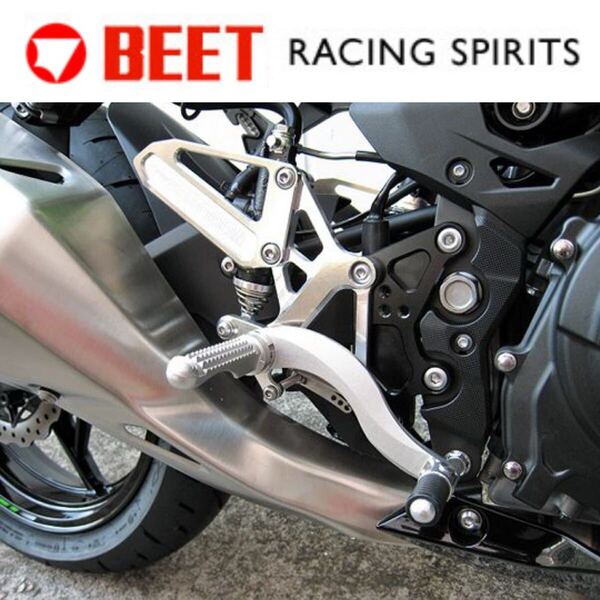 ★ BEET JAPAN ビート ジャパン バックステップ 0111-KE5-20 H/B(SV)固定 Ninja250/400 18- カワサキ ニンジャ A70501-7