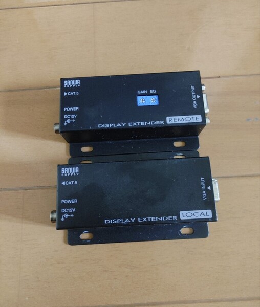 SANWASUPPLY サンワサプライ VGA-EXSET1N ディスプレイエクステンダー②
