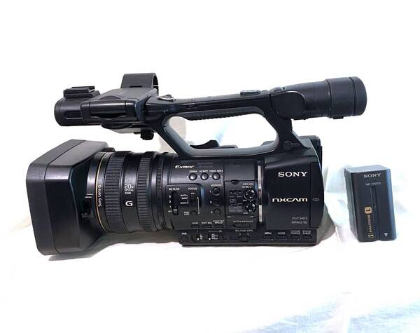 中古 動作品 SONY HXR-NX5J NXCAMカムコーダー 通電時間22×10H 送料無料