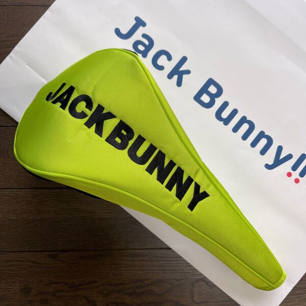 送料無料ジャックバニーbyパーリーゲイツ定番BIG JACK BUNNYヘッドカバーDR460cc対応MAGNET開口光沢防汚性速乾性Lime(大特価)新品
