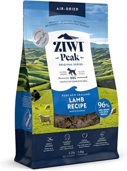 ZiwiPeak(ジウィピーク)ドッグフード ラム 2.5kg 犬 ドライフード