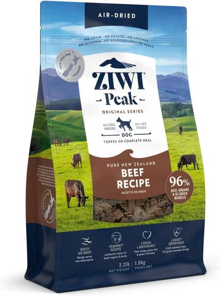 ZiwiPeak(ジウィピーク)ドッグフード グラスフェッドビーフ 1kg 犬
