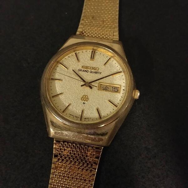 SEIKO GRAND QUATZ セイコー グランドクォーツ メンズ ヴィンテージ 9943-8020 現在不動 現状渡し