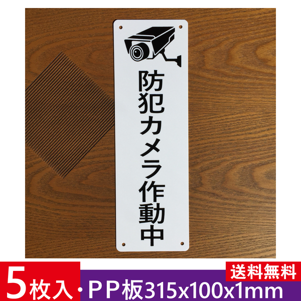 5枚入りPP板 関係者以外立入禁止 315x100mm 注意喚起看板 私有地 通り抜け禁止 不法侵入不審者 立ち入り禁止 パネルプレート屋外対応日本製
