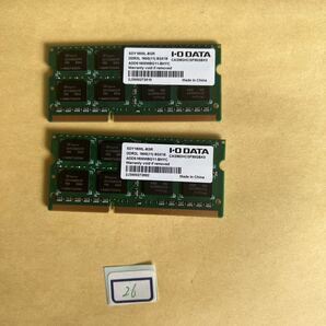 16GB #26# i-o data アイ・オー データ。DDR3L 8GBx2枚=16GB
