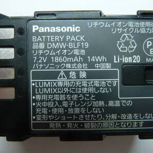 パナソニックデジカメ用純正バッテリー・Panasonic DMW-BLF19 / 中古良品