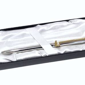 【美品】MIKIMOTO ミキモト パール 付き ボールペン 真珠 ゴルフクラブ モチーフ