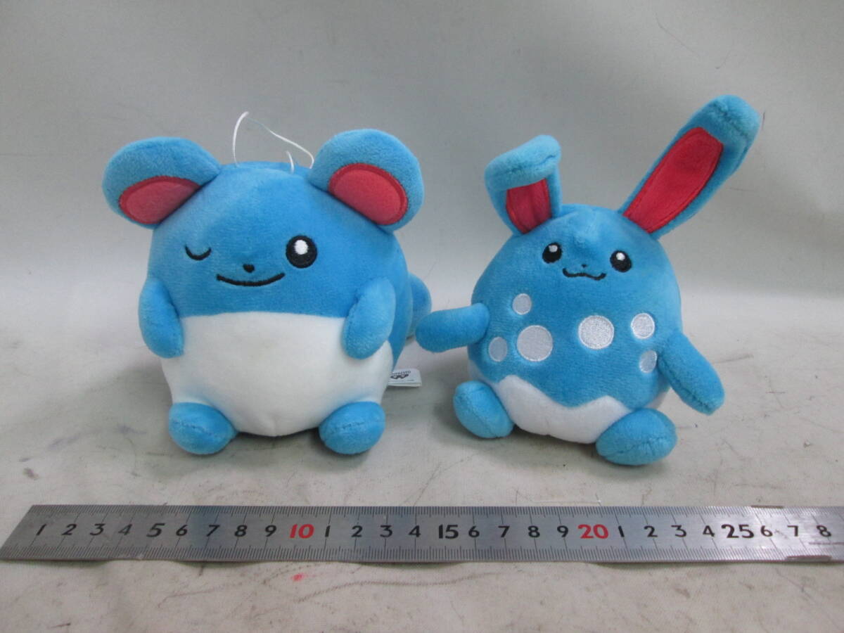 希少 2009年製 マリルドール ぬいぐるみ ポケドール マリル 初期
