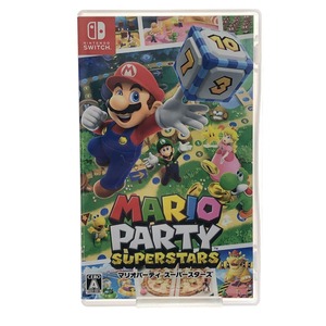 □□ Nintendo ニンテンドウ スイッチソフト マリオパーティ スーパースターズ やや傷や汚れあり