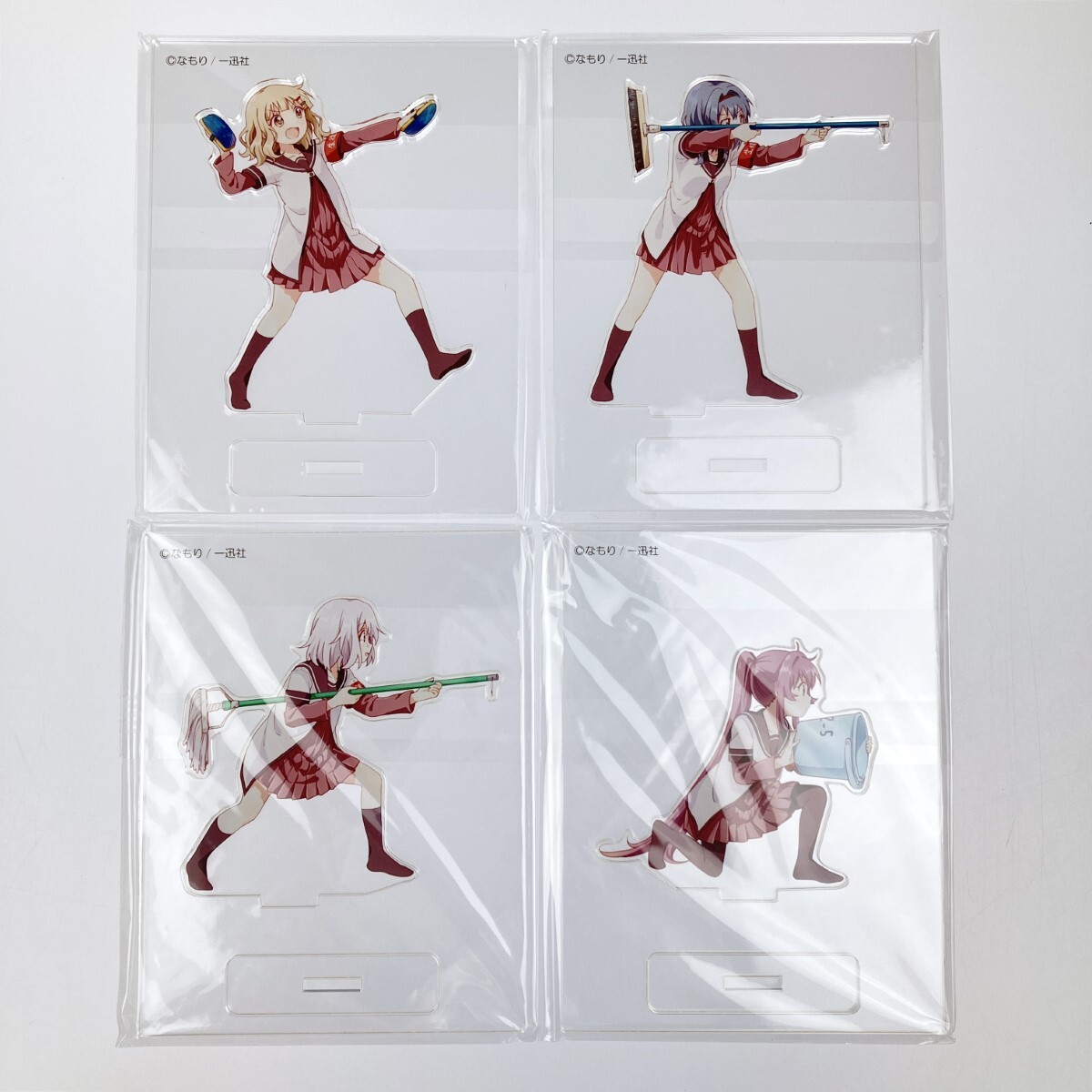 ★未使用品★ ゆるゆり 生徒会 アクリルスタンド 4体セット Yahoo!オークション -「ゆるゆり 生徒会」(コミック、アニメ
