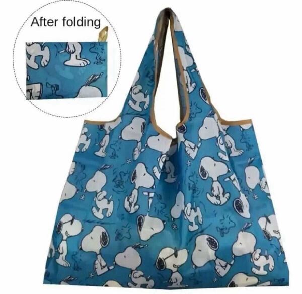 【新品未使用】エコバッグ 折りたたみ コンパクト ショッピングエコバッグ 軽量 買い物袋 レジ袋 大容量 丈夫 手提げ袋