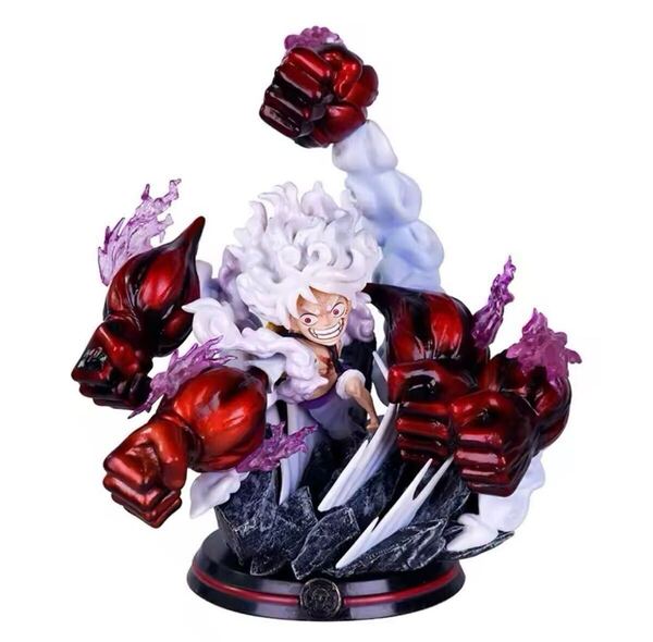 限定セール ONE PIECE ワンピース ニカ ルフィ ギア5 鬼ヶ島決戦バージョン フィギュア 箱無し