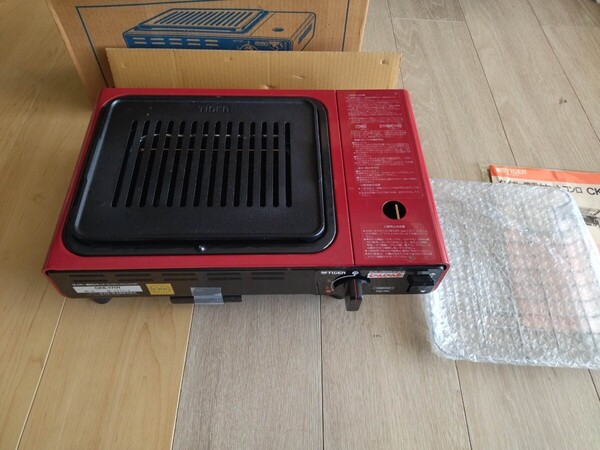カセットグリル タイガー じゅんじゅん亭 焼肉コンロ バーベキューコンロ カセットコンロカセットガスカセットボンベ家飲みキャンプ車中泊
