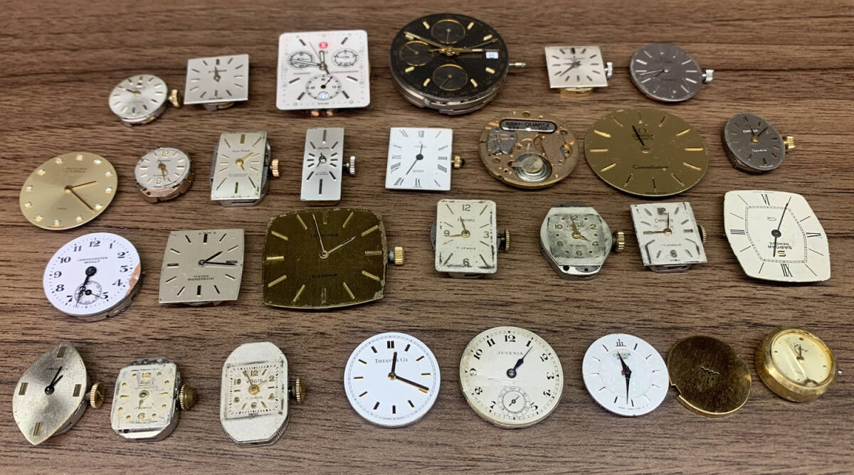 10011 フランクミュラー 文字盤 ムーブメント 針 部品 パーツ