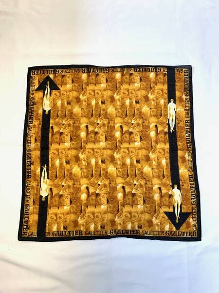 Jean Paul GAULTIER ジャンポールゴルチエ ゴルチェ ハンカチ ミニスカーフ アクセサリー アーカイブ archive handkerchief
