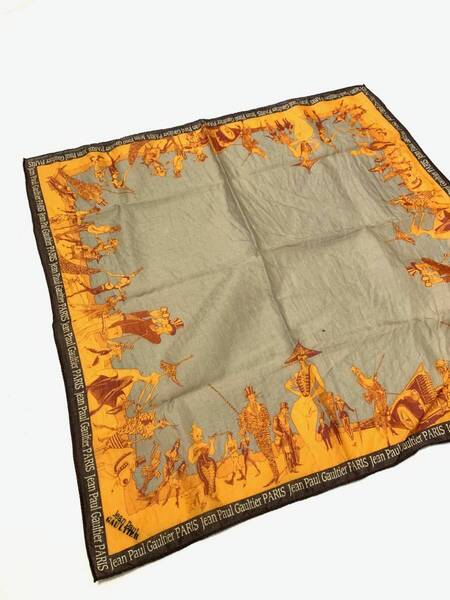 Jean Paul GAULTIER ジャンポールゴルチエ ゴルチェ ハンカチ ミニスカーフ アーカイブ archive handkerchief
