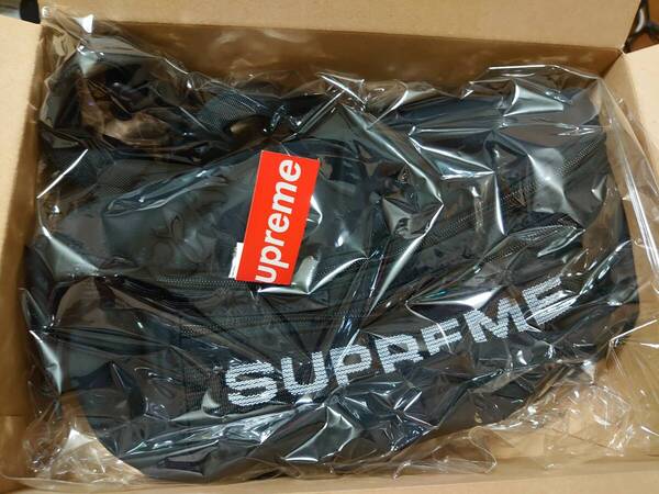 国内正規品 新品未使用 23SS supreme field wasit bag black