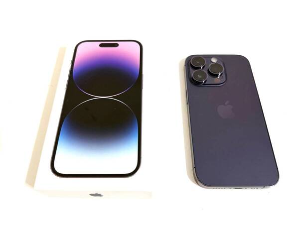 ★送料無料・即決★iPhone 14 Pro 256GB ディープパープル SIMフリー