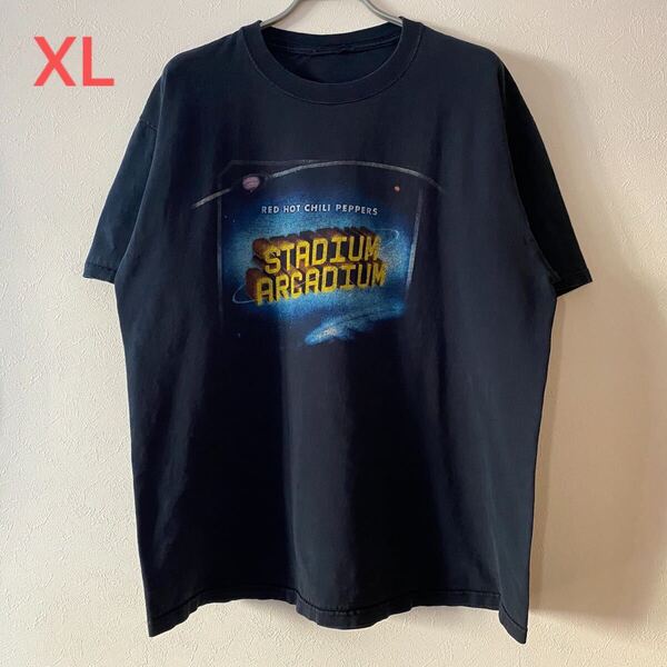 古着 Red Hot Chili Peppers 00s Stadium Arcadium Tee XL Black レッドホットチリペッパーズ Tシャツ Band バンドT Rock ロックT レッチリ