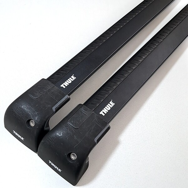 THULE/スーリー WingBar Edge Black/ウィングバーエッジ ブラック TH9593B/9593B ベースキャリア ダイレクトルーフ付車用