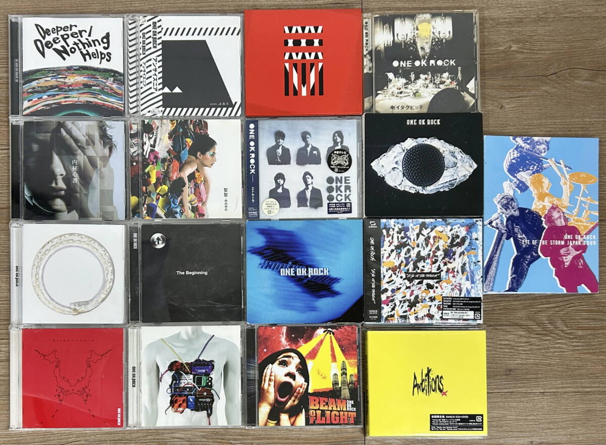 ONE OK ROCK シングル、アルバム 15点まとめ売り Yahoo!オークション -「one ok rock シングル」の落札相場・落札価格