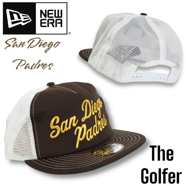 ◆日本未発売◆NEWERA San Diego Padres Trucker Cap サンディエゴ パドレス トラッカーキャップ Cap The Golfer ダルビッシュ有