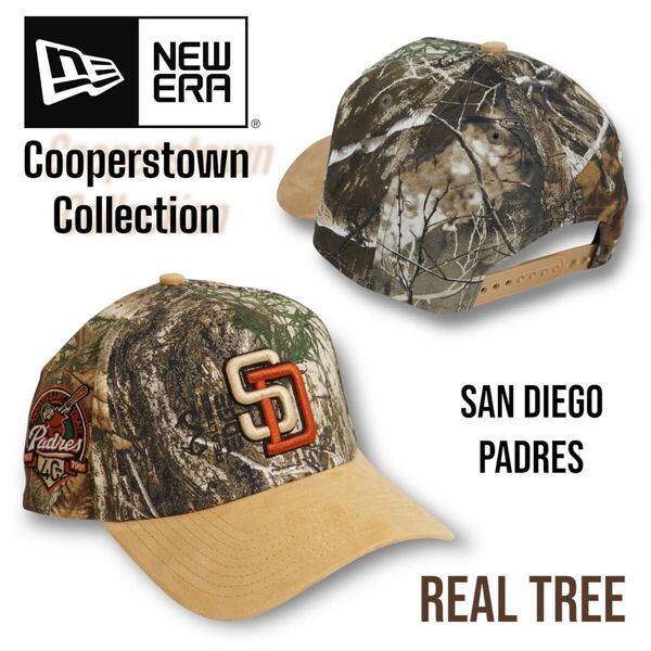 ●New Era 9FORTY San Diego Padres Real Tree Suede Cap /リアルツリー サンディエゴ パドレス キャップ ダルビッシュ有 タティスJr
