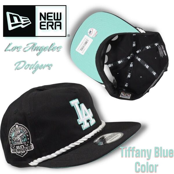【海外限定】NEWERA Los Angeles Dodgers THE GOLFER Cap TIffany Blue Color ティファニーブルー ドジャース キャップ 大谷翔平