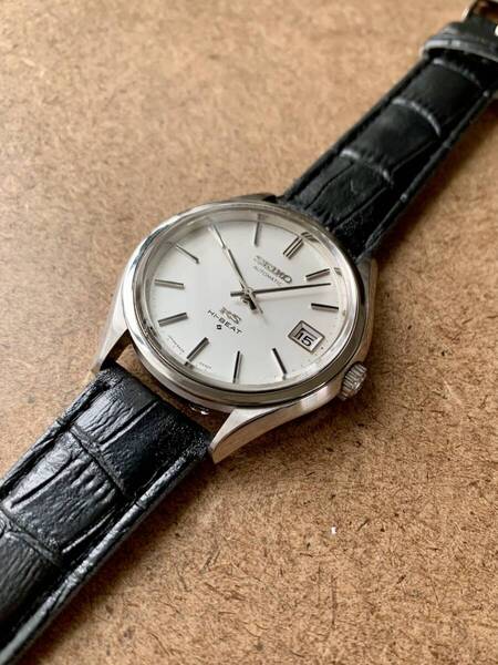 【OH済み 美品】SEIKO KS キングセイコー メダリオン 5625-7120 1972年製 腕時計 メンズ 自動巻き 新品ベルト付