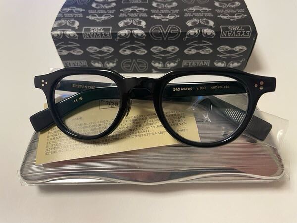 eyevan 7285 340MR ブラック