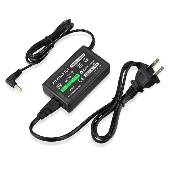 送料無料 PSP 充電器 ACアダプター家庭用コンセント接続タイプ PSP-1000・PSP-2000・PSP-3000対応アクセサリ充電器