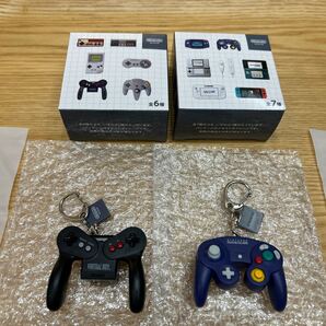 送料無料 ニンテンドーゲームキューブ ゲームハード キーホルダー ニンテンドーミュージアム バーチャルボーイ 2個セット 即決 任天堂