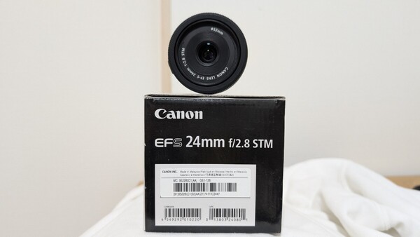 Canon EF-S 24mm f2.8 stm 単焦点レンズ 送料無料