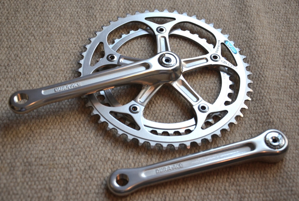 【当時物】SHIMANO DURA-ACE クランク165mm Yahoo!オークション -「シマノ クランク 165mm」(ビンテージ
