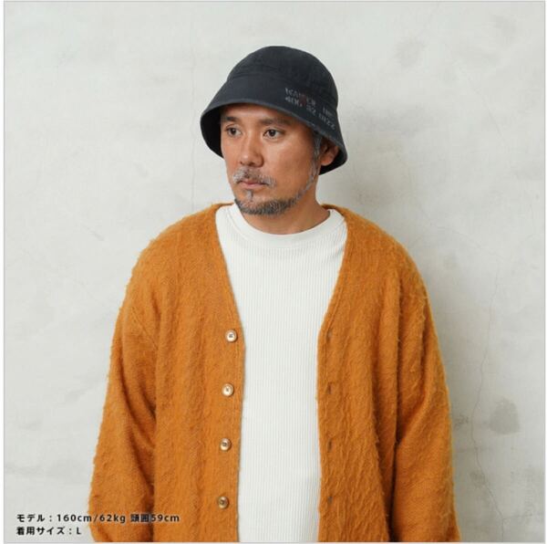希少 即完売『WAIPER.inc』アメリカ軍 「U.S.NAVY」セーラーハット STENCIL PIGMENT DYED ワイパーインク USネイビー ミリタリー 軍物 L